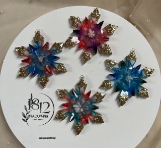 Zestaw ozdób świątecznych